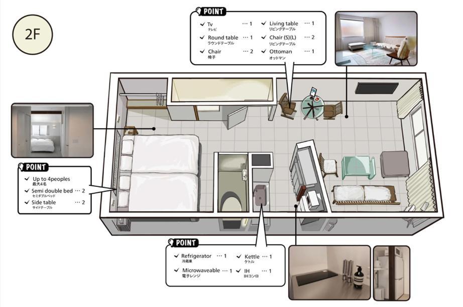 Ruff - Hosai - Apartamento Kanazawa Exterior foto